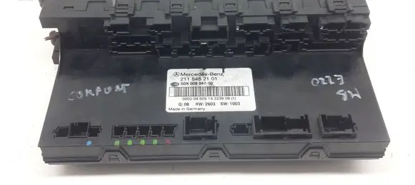Mercedes-Benz E W211 Comfort/convenience module 2115452101 5DK00804750