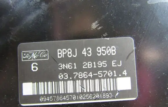 Mazda 3 I Brake booster bp8j43950b