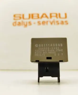 Subaru Legacy Hazard warning light relay 86111AG000 0665005480