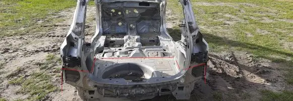 Ford B-MAX Rear bodywork 