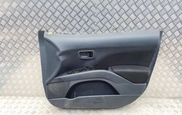 Front door card panel trim