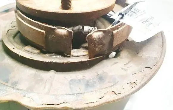 Toyota Corolla Verso AR10 Handbrake/parking brake pads 