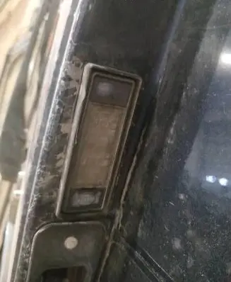 Citroen C8 Number plate light 