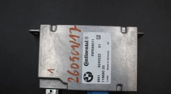 BMW 7 F01 F02 F03 F04 Camera control unit module 9240222 5WK66011 11868033