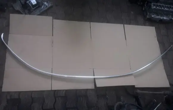 Mercedes-Benz C W204 Roof trim bar molding cover A2046902180 1290