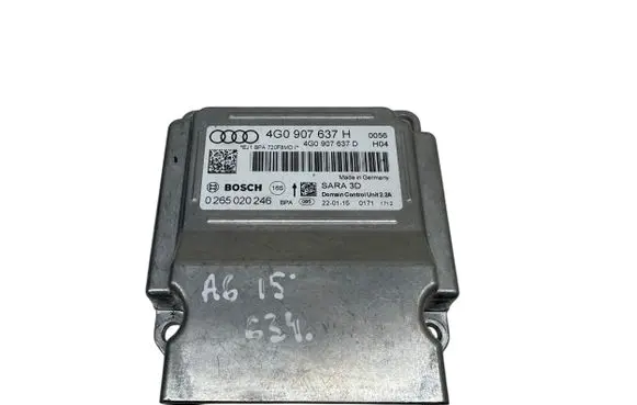 Audi A6 S6 C7 4G ESP (stability system) control unit 4G0907637H 4G0907637D 0265020246