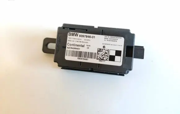 BMW 4 F32 F33 Antenna control unit 9397846