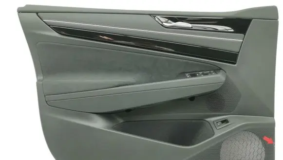 Front door card panel trim