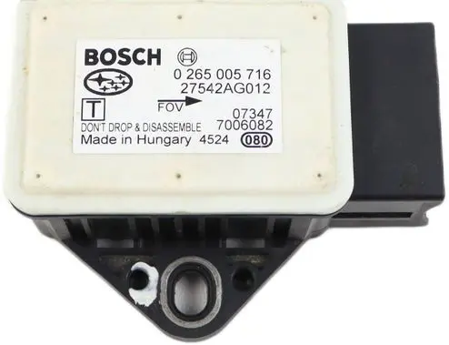 ESP acceleration yaw rate sensor
