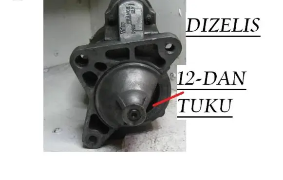 Renault Trafic I Starter motor D9R7325D4 330008122