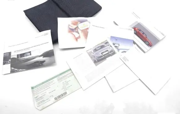 Audi A3 S3 8P Owners service history hand book 