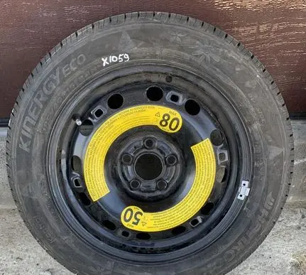 Volkswagen Golf VII R15 spare wheel 