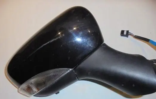 Renault Clio IV Front door electric wing mirror 9PIN