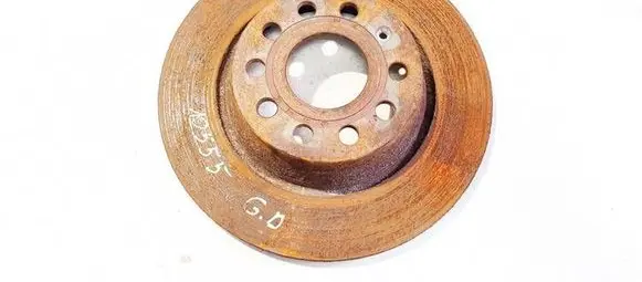 Skoda Superb B6 (3T) Rear brake disc neventiliuojamas