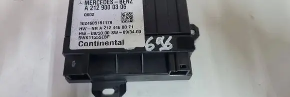Mercedes-Benz E AMG W212 Fuel injection pump control unit/module A2129000306 5WK11555EBF 1024605181179