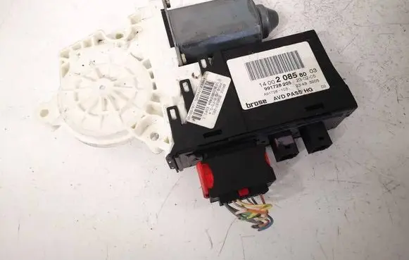 Front door window regulator motor