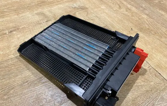 Electric cabin heater radiator