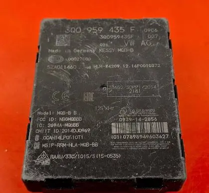 Volkswagen PASSAT B8 Keyless (KESSY) go control unit/module 3Q0959435F