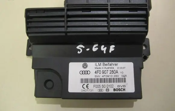 Audi A6 S6 C6 4F Other control units/modules 4F0907280A