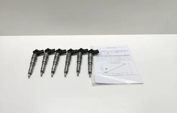 BMW 5 E60 E61 Fuel injectors set 7796042 779604204 0445115050