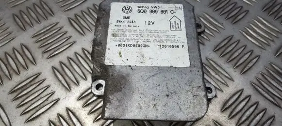 Skoda Fabia Mk1 (6Y) Airbag control unit/module 6Q0909601C 5WK42948
