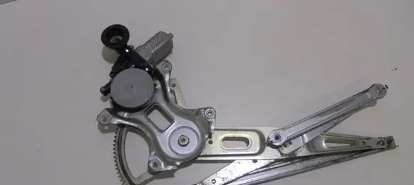 Front door window regulator with motor