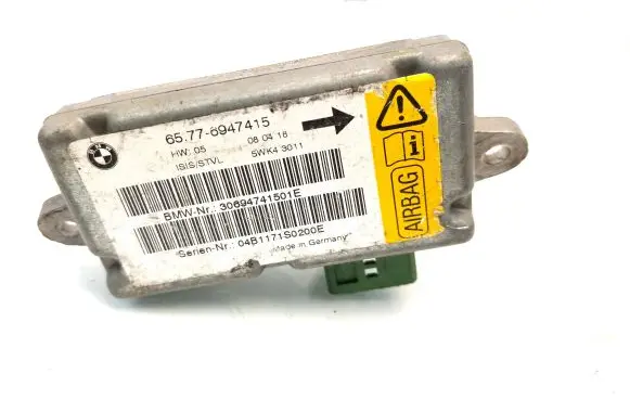 BMW 7 E65 E66 Airbag deployment crash/impact sensor 6947415 5WK43011 30694741501E