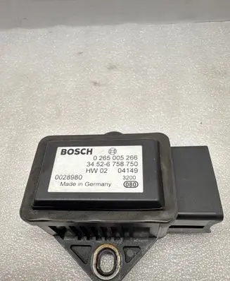 BMW 6 E63 E64 ESP acceleration yaw rate sensor 6758750 0265005266 0028980