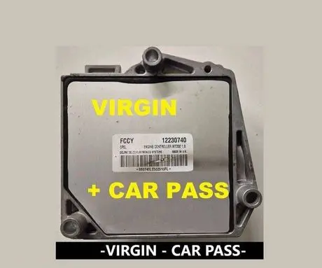 Opel Zafira B Engine control unit/module 12230740 12230740FCCY