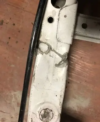 Nissan Juke I F15 Radiator support slam panel