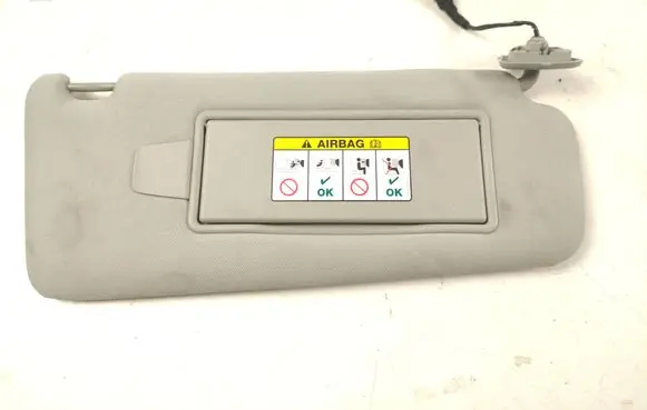 Jaguar XF Sun visor