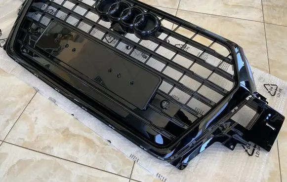 Audi Q7 4M Front bumper upper radiator grill 4M0853651L 4M0853651B 4M0853651C