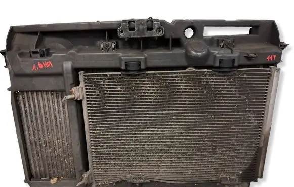 Peugeot 2008 I Radiator support slam panel 9801492280