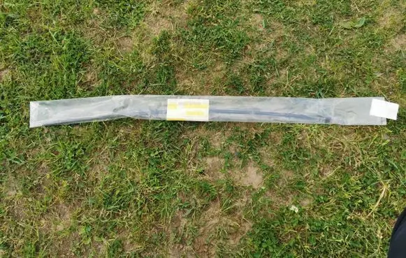Volkswagen Touran I Front door windshield rail 1T0854542C