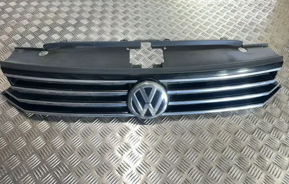 Volkswagen PASSAT B8 Front bumper upper radiator grill 3G0853653D 3G0853651H 3C0853651J
