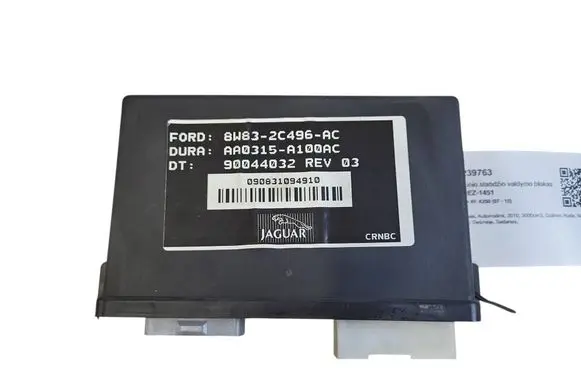 Jaguar XF X250 Hand brake control module 8W832C496AC 90044032 AA0315A100AC