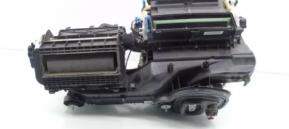 Interior heater climate box assembly
