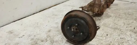 Opel Rekord E1 Rear axle beam with reductor 