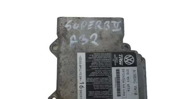Skoda Superb B6 (3T) Airbag control unit/module 3T0959655A