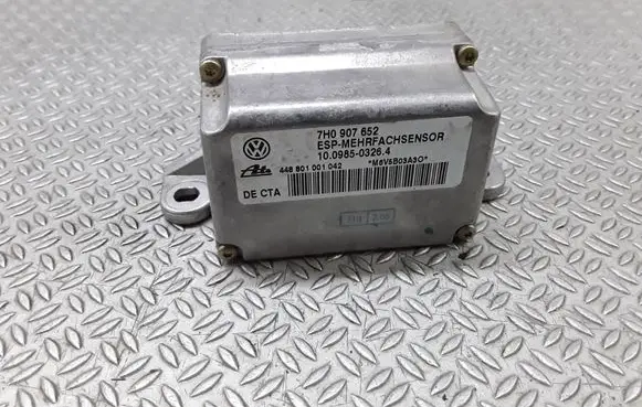 Volkswagen Touareg I ESP acceleration yaw rate sensor 7H0907652
