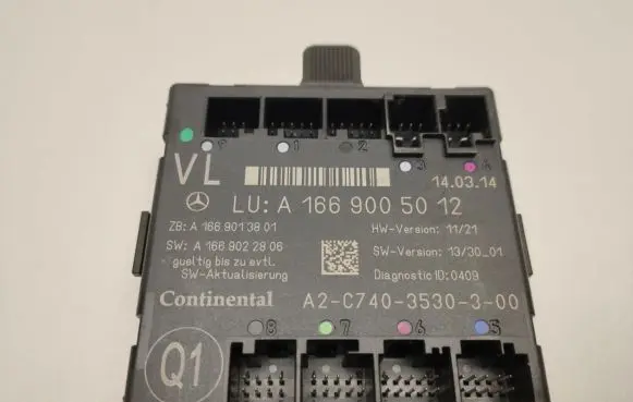 Mercedes-Benz ML W166 Door control unit/module A1669005012