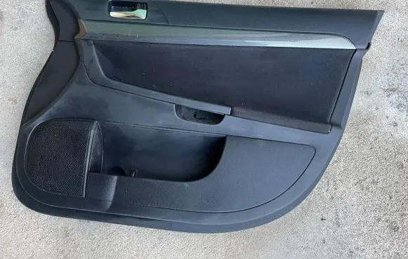 Mitsubishi Lancer Evolution Front door card panel trim
