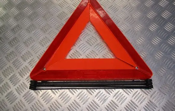Seat Leon (1P) Emergency warning sign 