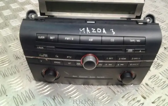 Mazda 3 I Radio/CD/DVD/GPS head unit BP4L66950A