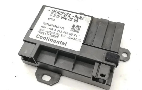 Mercedes-Benz E W212 Fuel injection pump control unit/module A2129000306