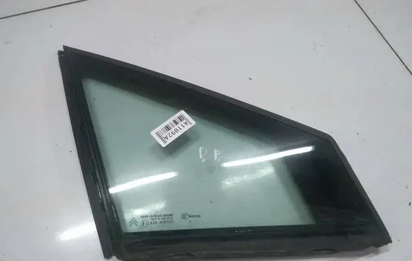 Citroen C4 I Front door vent window glass four-door AS2