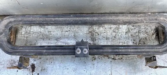 Peugeot 407 Front bumper cross member 610339370