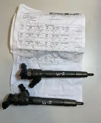 Nissan Qashqai Fuel injectors set 0445110414