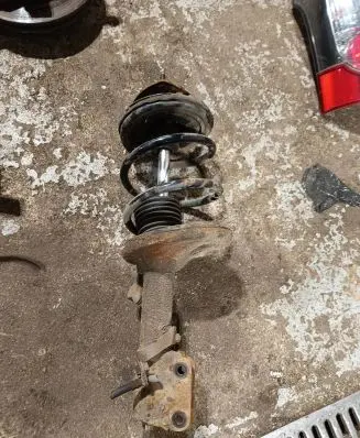 Mitsubishi Grandis Front shock absorber with coil spring