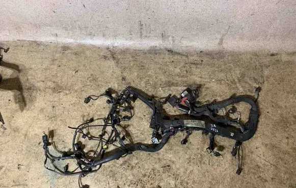 Engine installation wiring loom